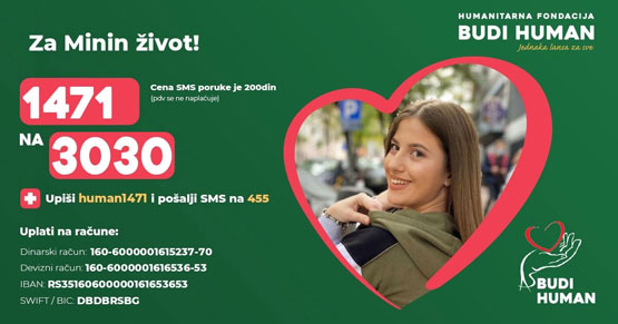 Za Minin život!