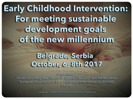 Early Childhood Intervention
